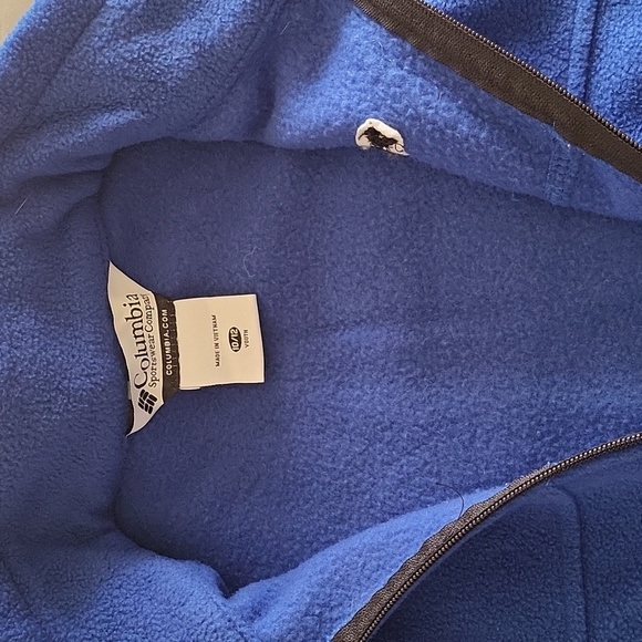 COLUMBIA Boy's fleece jacket size Youth 10-12 - Picture 4 of 7